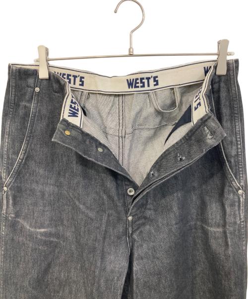 WESTOVERALLS（ウエストオーバーオールズ）WESTOVERALLS (ウエストオーバーオールズ) デニムパンツ インディゴ サイズ:SIZE Sの古着・服飾アイテム