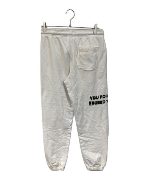 adidas（アディダス）adidas (アディダス) ALEXANDER WANG (アレキサンダー・ワン) Graphic Joggers/グラフィックジョガーズ ホワイト サイズ:SIZE Mの古着・服飾アイテム