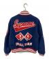 SUPREME (シュプリーム) Drill Team Varsity Jacket ブルー×レッド サイズ:SIZE M：45000円