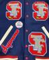 中古・古着 SUPREME (シュプリーム) Drill Team Varsity Jacket ブルー×レッド サイズ:SIZE M：45000円