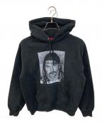 SUPREMEシュプリーム）の古着「Dash Snow Hooded Sweatshirt」｜ブラック