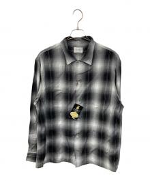 TOWN CRAFT（タウンクラフト）の古着「60S OPEN COLLAR SHIRT/オープンカラーシャツ」｜グレー