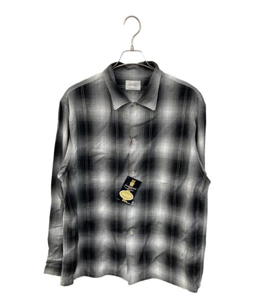 TOWN CRAFT（タウンクラフト）TOWN CRAFT (タウンクラフト) 60S OPEN COLLAR SHIRT/オープンカラーシャツ グレー サイズ:SIZE L 未使用品の古着・服飾アイテム