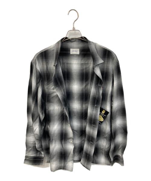 TOWN CRAFT（タウンクラフト）TOWN CRAFT (タウンクラフト) 60S OPEN COLLAR SHIRT/オープンカラーシャツ グレー サイズ:SIZE L 未使用品の古着・服飾アイテム