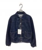 NICENESSナイスネス）の古着「Pleated Tracker Jacket/プリーツトラッカージャケット」｜インディゴ