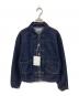 NICENESS（ナイスネス）の古着「Pleated Tracker Jacket/プリーツトラッカージャケット」｜インディゴ