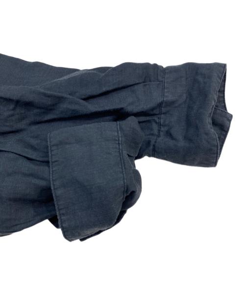 RE-PURPOSE（リパーパス）RE-PURPOSE (リパーパス) バンドカラーシャツ ブラック サイズ:SIZE Mの古着・服飾アイテム