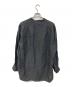 RE-PURPOSE (リパーパス) バンドカラーシャツ ブラック サイズ:SIZE M：10000円