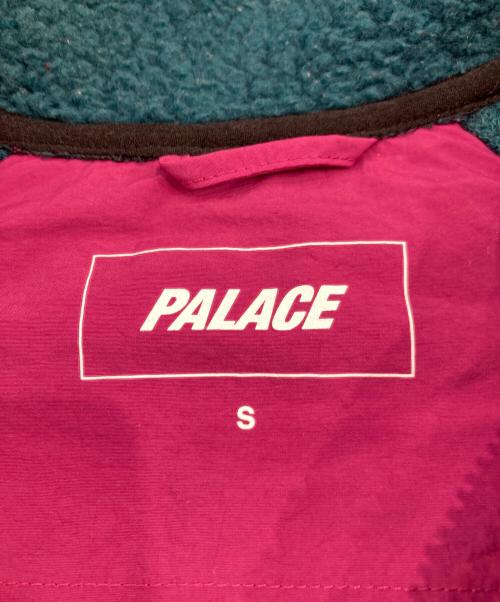 PALACE（パレス）PALACE (パレス) ボアジャケット ブルー サイズ:SIZE Sの古着・服飾アイテム