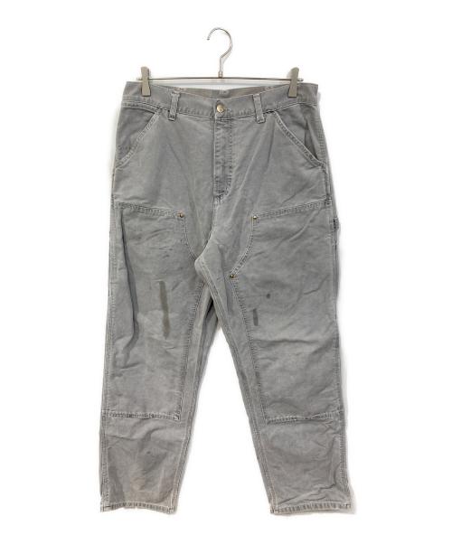 Carhartt WIP（カーハート ワーク イン プログレス）Carhartt WIP (カーハート ワーク イン プログレス) ダブルニーパンツ グレー サイズ:SIZE 32-32の古着・服飾アイテム