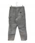 Carhartt WIP (カーハート ワーク イン プログレス) ダブルニーパンツ グレー サイズ:SIZE 32-32：10000円