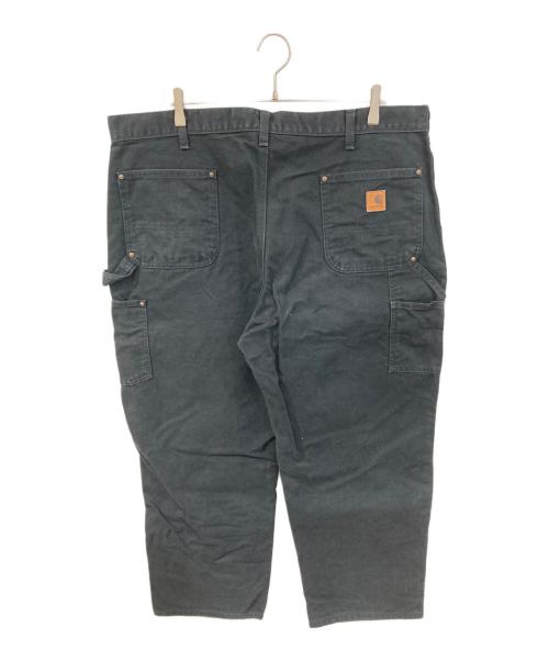 CarHartt（カーハート）CarHartt (カーハート) ダブルニーペインターパンツ ブラック サイズ:w42の古着・服飾アイテム