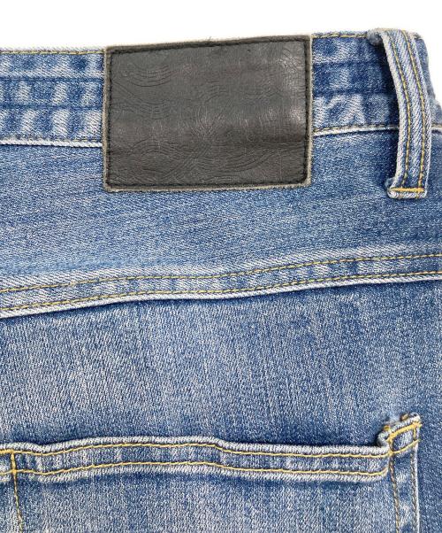 NUMBER (N)INE（ナンバーナイン）NUMBER (N)INE (ナンバーナイン) ダメージ加工デニムパンツ インディゴ サイズ:SIZE Mの古着・服飾アイテム