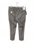 PT TORINO (ピーティートリノ) ノープリーツ スラックス グレー サイズ:SIZE 50 未使用品：11000円