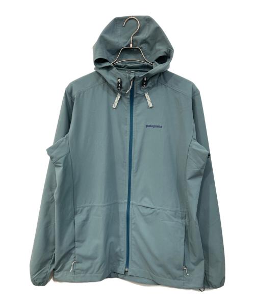 Patagonia（パタゴニア）Patagonia (パタゴニア) ストレッチ・テール・プレーニング・フーディ ブルー サイズ:SIZE Mの古着・服飾アイテム