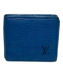 LOUIS VUITTON（ルイ ヴィトン）の古着「コインケース」｜ブルー