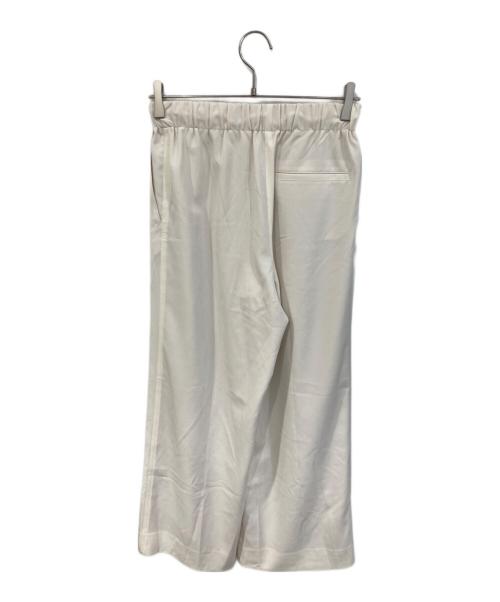 BALLSEY（ボールジィ）BALLSEY (ボールジィ) 2-wayストレッチ イージーセミワイドパンツ ホワイト サイズ:34の古着・服飾アイテム