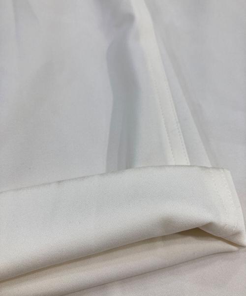 BALLSEY（ボールジィ）BALLSEY (ボールジィ) 2-wayストレッチ イージーセミワイドパンツ ホワイト サイズ:34の古着・服飾アイテム