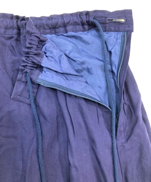 GROUND Y（グラウンドワイ）GROUND Y (グラウンドワイ) 切替スカート ネイビー サイズ:SIZE 1の古着・服飾アイテム