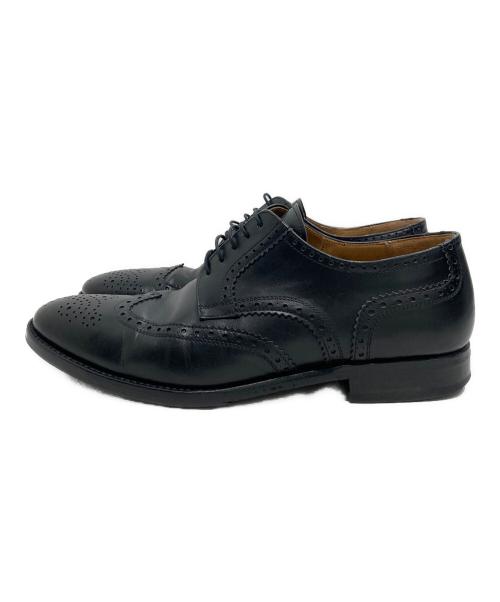 Cordwainer（コードウェイナー）CORDWAINER (コードウェイナー) ウィングチップシューズ ブラック サイズ:SIZE 42の古着・服飾アイテム