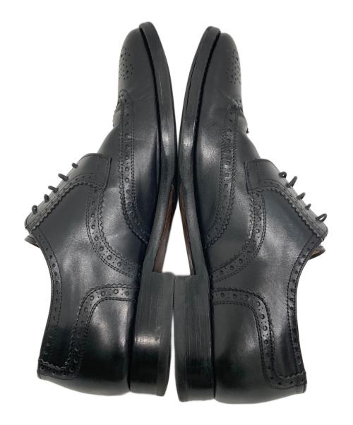 Cordwainer（コードウェイナー）CORDWAINER (コードウェイナー) ウィングチップシューズ ブラック サイズ:SIZE 42の古着・服飾アイテム