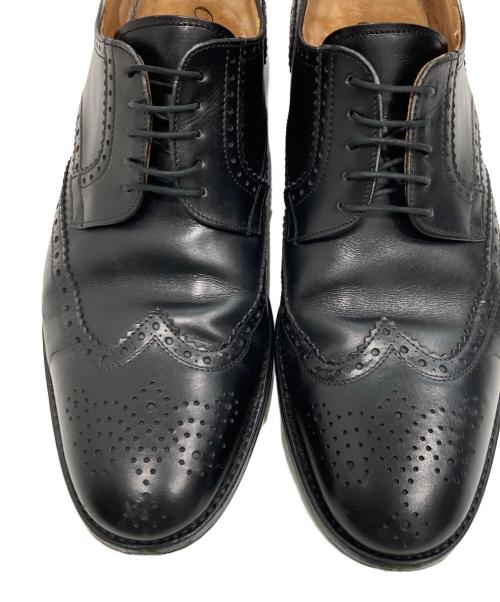 Cordwainer（コードウェイナー）CORDWAINER (コードウェイナー) ウィングチップシューズ ブラック サイズ:SIZE 42の古着・服飾アイテム
