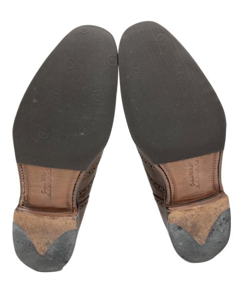 LOAKE（ローク）LOAKE (ローク) ウィングチップシューズ ブラウン サイズ:SIZE 8の古着・服飾アイテム