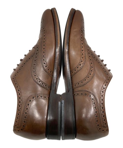 LOAKE（ローク）LOAKE (ローク) ウィングチップシューズ ブラウン サイズ:SIZE 8の古着・服飾アイテム