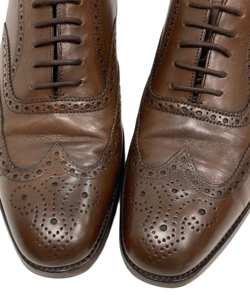 LOAKE（ローク）LOAKE (ローク) ウィングチップシューズ ブラウン サイズ:SIZE 8の古着・服飾アイテム