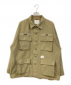 WTAPSダブルタップス）の古着「JUNGLE LS 01/ジャングル エルエス ゼロイチ」｜カーキ