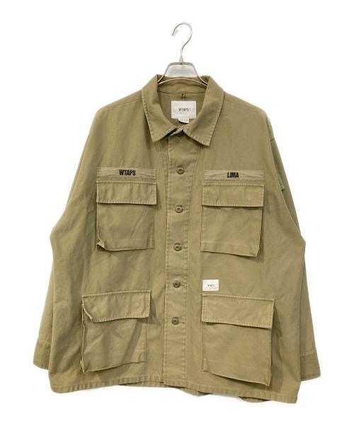 WTAPS（ダブルタップス）WTAPS (ダブルタップス) JUNGLE LS 01/ジャングル エルエス ゼロイチ カーキ サイズ:SIZE 03の古着・服飾アイテム