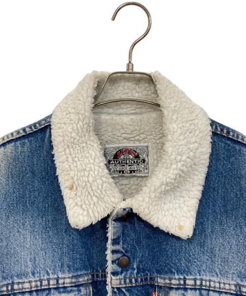 LEVI'S（リーバイス）LEVI'S (リーバイス) 裏ボアデニムジャケット インディゴ サイズ:42の古着・服飾アイテム