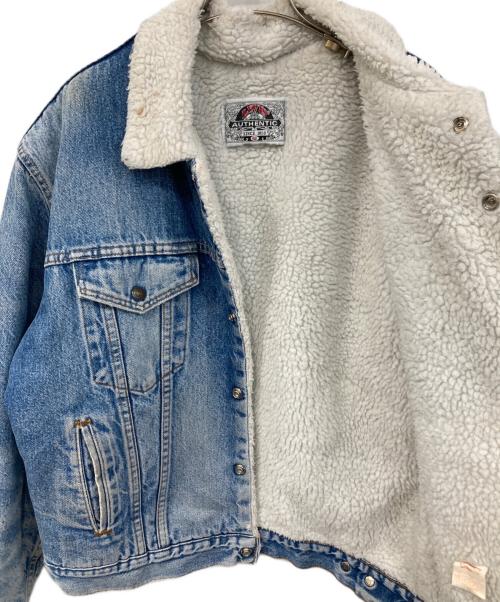 LEVI'S（リーバイス）LEVI'S (リーバイス) 裏ボアデニムジャケット インディゴ サイズ:42の古着・服飾アイテム
