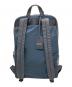 BARNEYS NEWYORK (バーニーズ・ニューヨーク) レザーリュック ネイビー：7000円