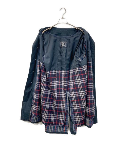 Burberry's（バーバリーズ）Burberry's (バーバリーズ) ライナー付きコート ネイビー サイズ:92/170の古着・服飾アイテム