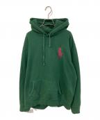 POLO RALPH LAURENポロ・ラルフローレン）の古着「ビッグポニーパーカー」｜グリーン