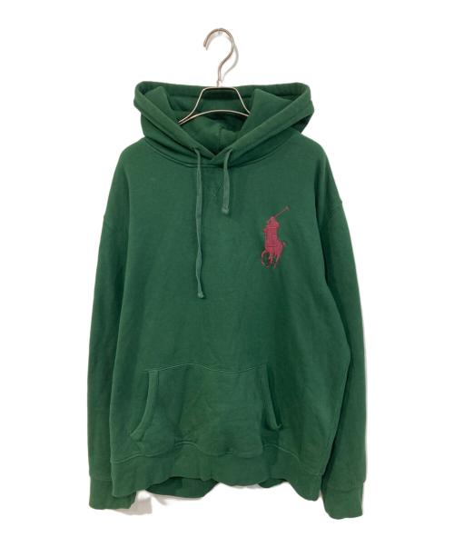 POLO RALPH LAUREN（ポロ・ラルフローレン）POLO RALPH LAUREN (ポロ・ラルフローレン) ビッグポニーパーカー グリーン サイズ:SIZE XLの古着・服飾アイテム