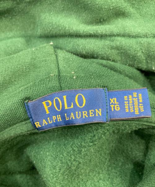 POLO RALPH LAUREN（ポロ・ラルフローレン）POLO RALPH LAUREN (ポロ・ラルフローレン) ビッグポニーパーカー グリーン サイズ:SIZE XLの古着・服飾アイテム