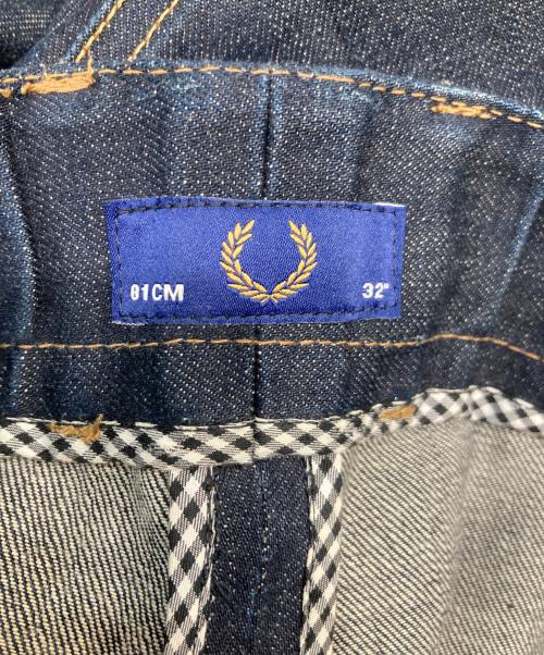 FRED PERRY（フレッドペリー）FRED PERRY (フレッドペリー) タックデニムパンツ インディゴ サイズ:32の古着・服飾アイテム