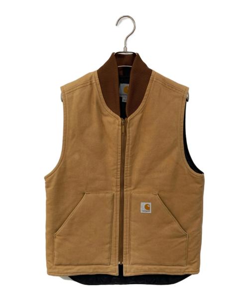CarHartt（カーハート）CarHartt (カーハート) ダックベスト ベージュ サイズ:Sの古着・服飾アイテム