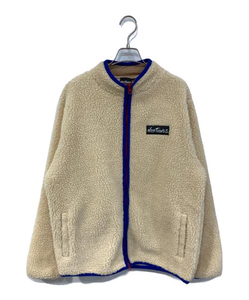 WILD THINGS（ワイルドシングス）WILD THINGS (ワイルドシングス) ボアフリースジャケット アイボリー サイズ:Mの古着・服飾アイテム