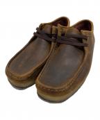 CLARKSクラークス）の古着「レザーワラビーシューズ」｜ブラウン