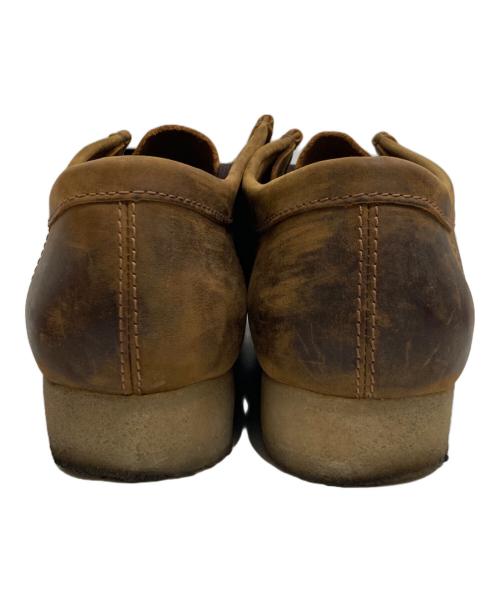 CLARKS（クラークス）CLARKS (クラークス) レザーワラビーシューズ ブラウン サイズ:26.5の古着・服飾アイテム