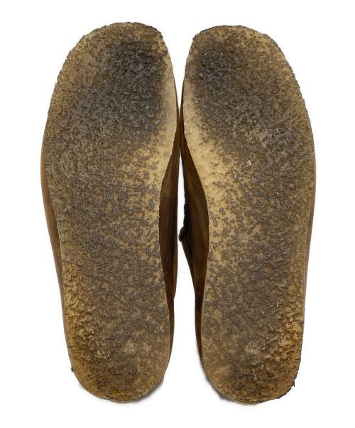 CLARKS（クラークス）CLARKS (クラークス) レザーワラビーシューズ ブラウン サイズ:26.5の古着・服飾アイテム