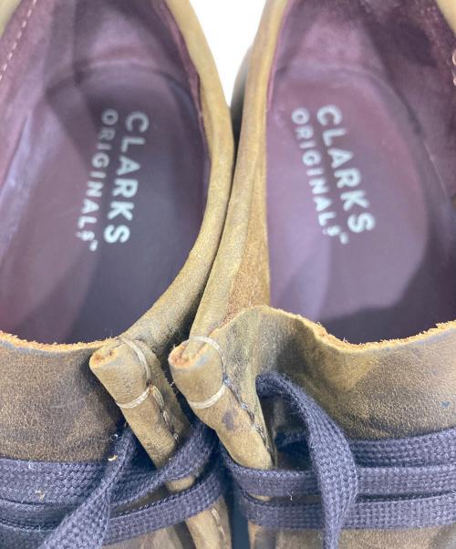 CLARKS（クラークス）CLARKS (クラークス) レザーワラビーシューズ ブラウン サイズ:26.5の古着・服飾アイテム