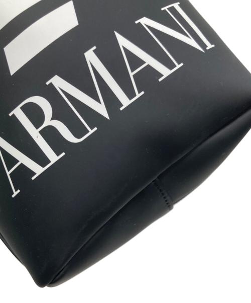 EMPORIO ARMANI（エンポリオ アルマーニ）EMPORIO ARMANI (エンポリオ アルマーニ) ハンドバッグ ブラックの古着・服飾アイテム