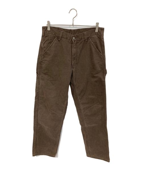 CarHartt（カーハート）CarHartt (カーハート) ペインターパンツ ブラウン サイズ:不明の古着・服飾アイテム