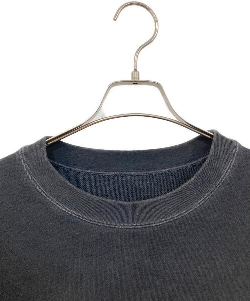 Maison Margiela（メゾンマルジェラ）Maison Margiela (メゾンマルジェラ) ヴィンテージ加工ロゴスウェット ブラック サイズ:SIZE 44の古着・服飾アイテム