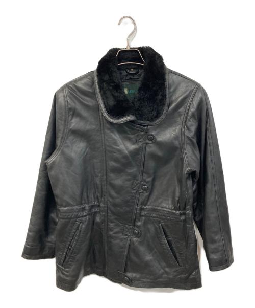 Lakeland（レイクランド）Lakeland (レイクランド) レザージャケット ブラック サイズ:SIZE 8の古着・服飾アイテム