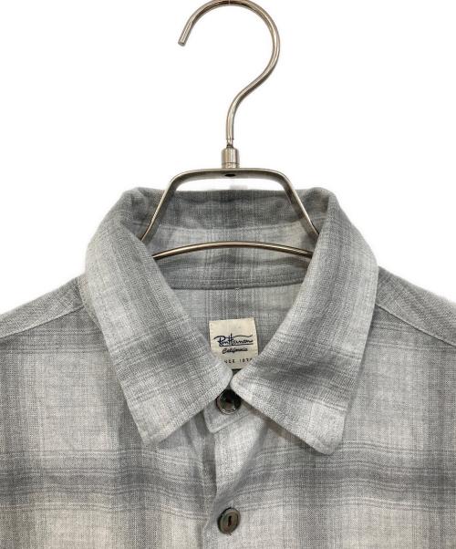 Ron Herman（ロンハーマン）Ron Herman (ロンハーマン) Brushed Plaid Work Shirt/ブラッシュド プレイド ワーク シャツ グレー サイズ:SIZE Sの古着・服飾アイテム